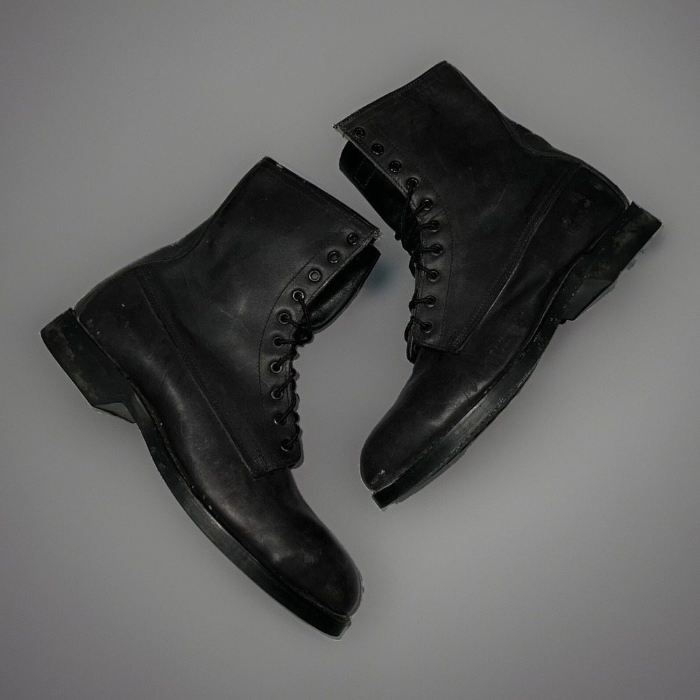 Mens Craddock Terry ANSI 1983 Black Steel Toe Flight Deck Tactical Boots 10M